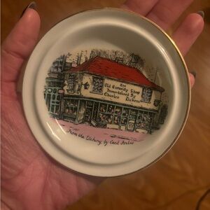 Decorative Plate with Dickens Illustration